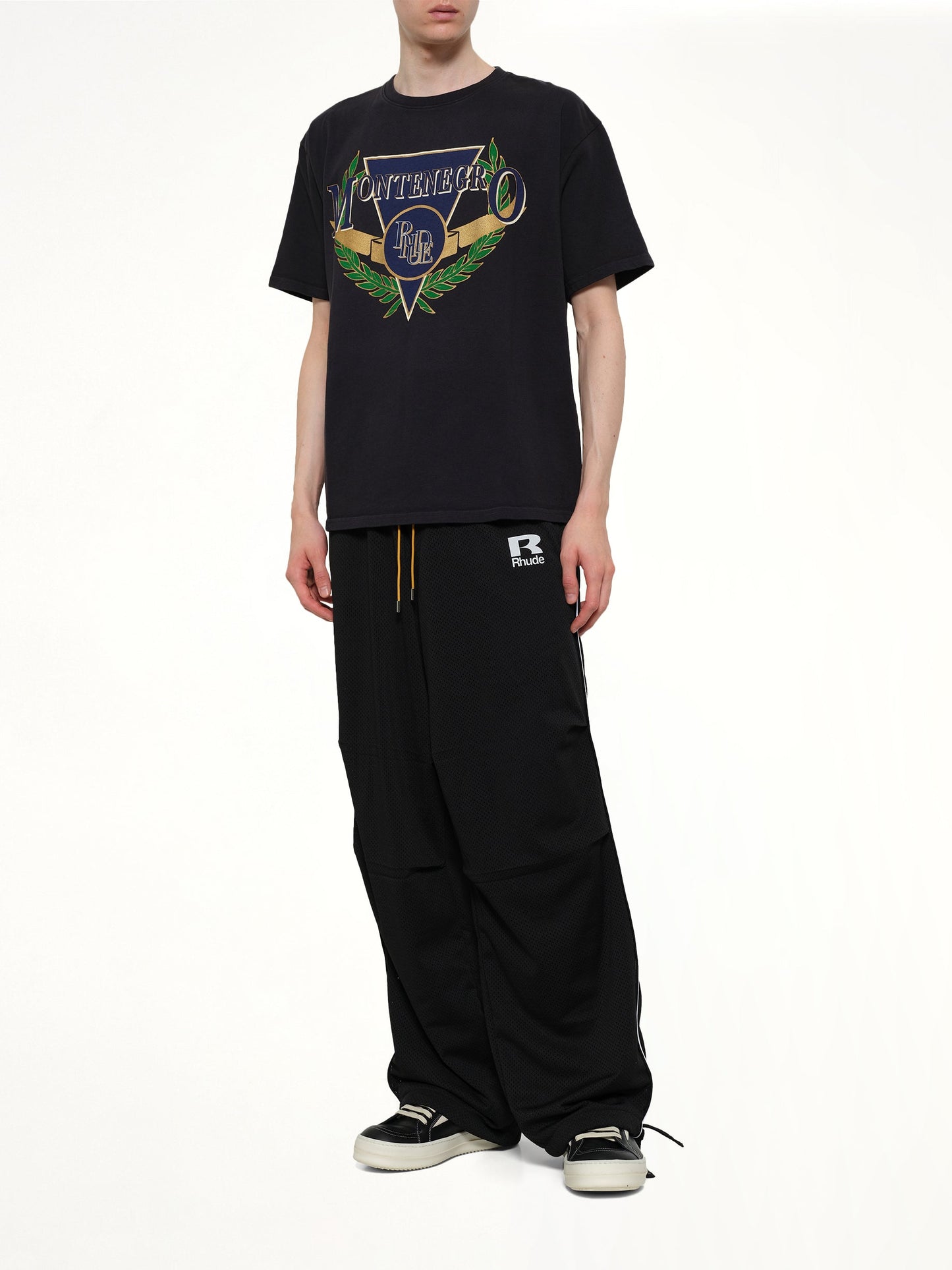 RHUDE Montenegro Regatta T-Shirt (Black)