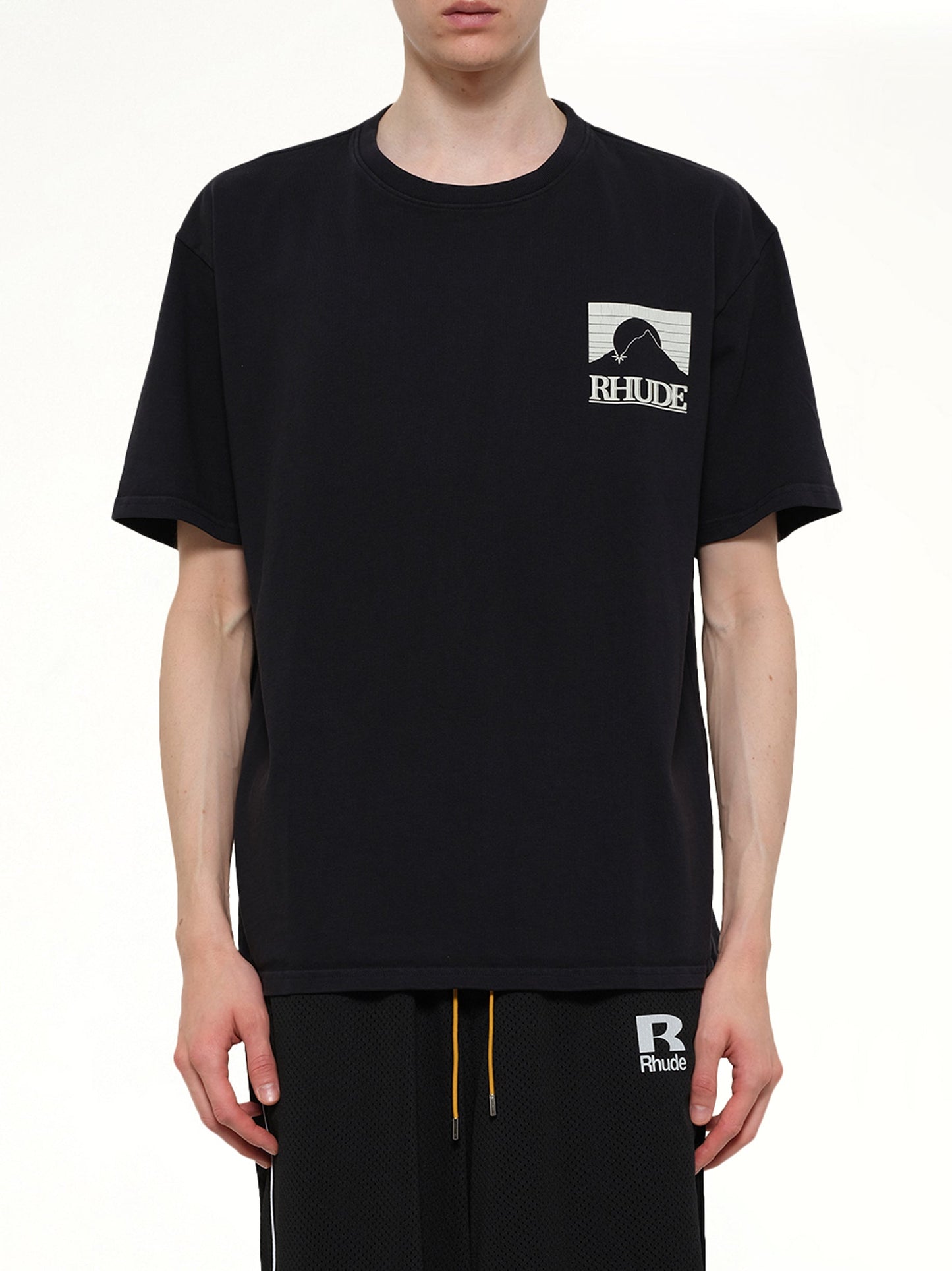 Image of T-Shirts. Product name - Moonlight Pack T-Shirt in Black colour by brand - RHUDE