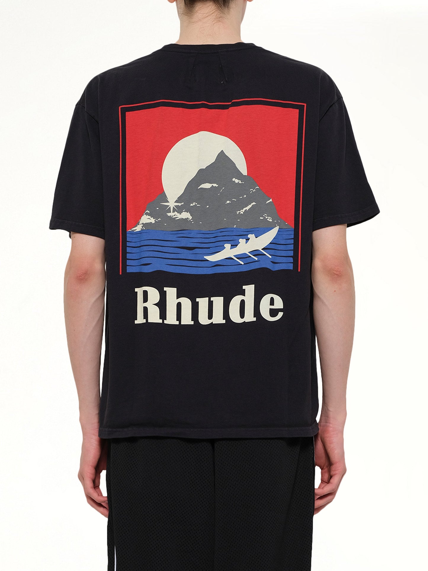 RHUDE Moonlight Regatta T-Shirt (Black)