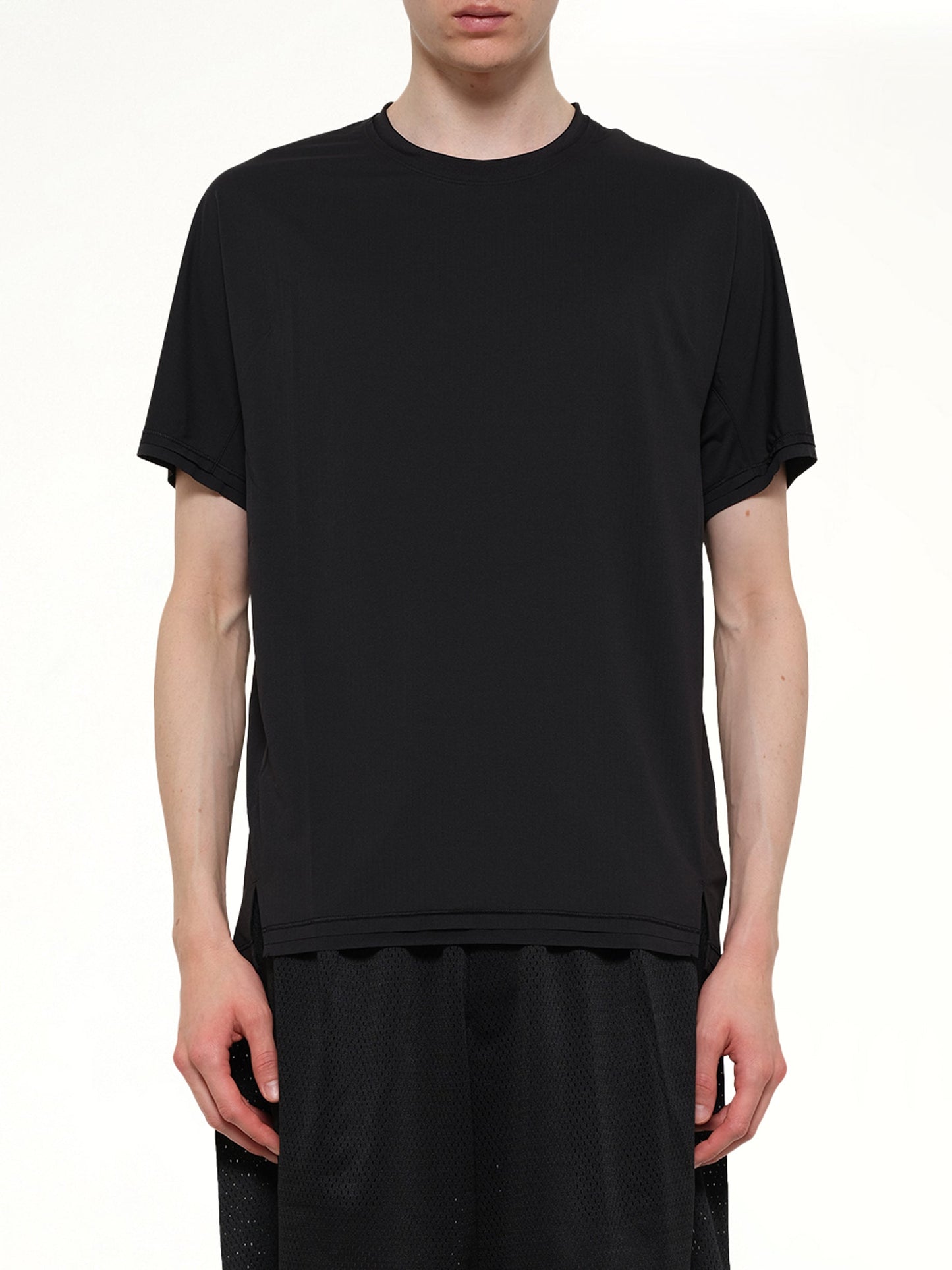 Image of T-Shirts. Product name - Running T-Shirt in Black colour by brand - Y-3
