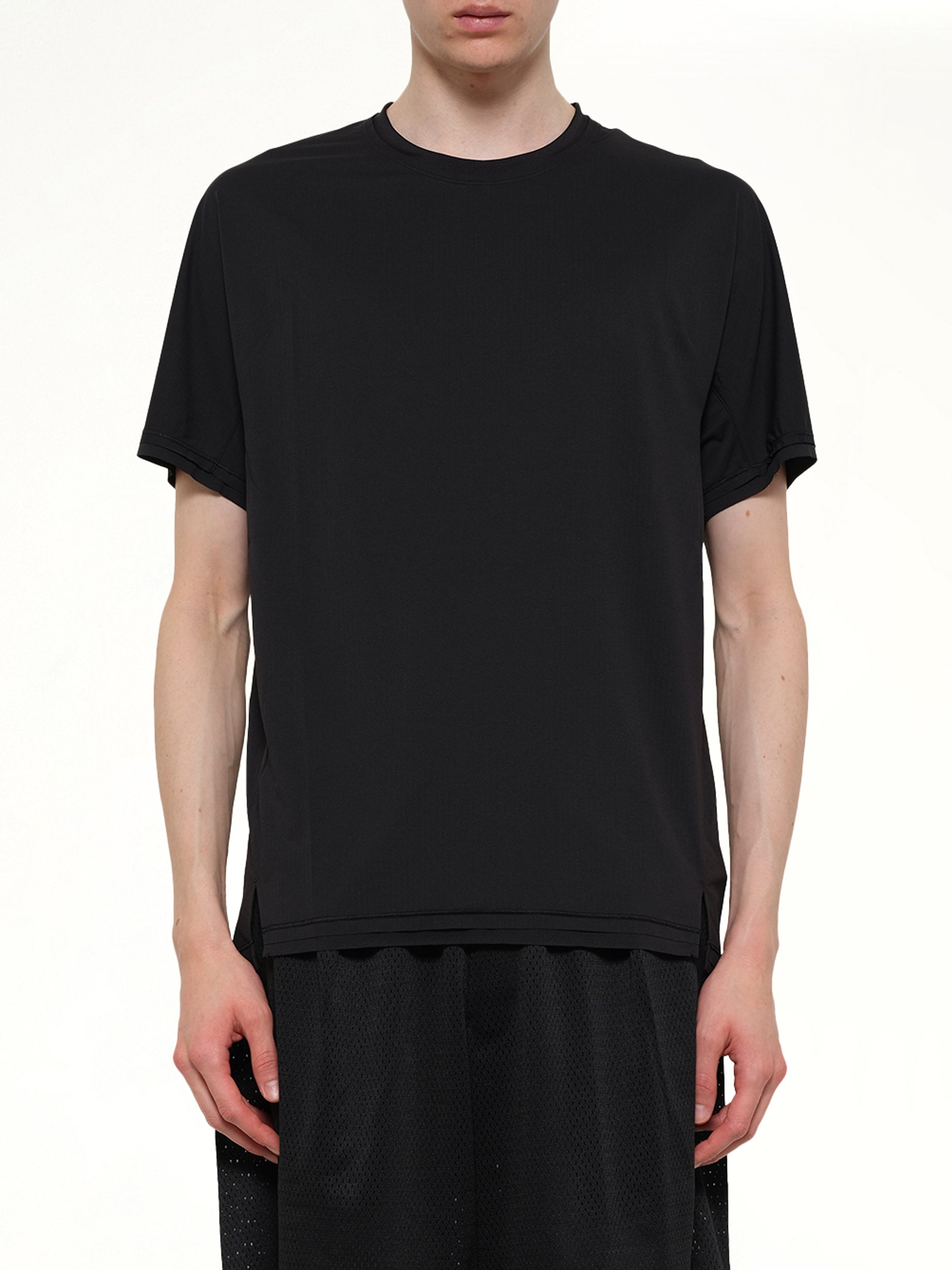 Image of T-Shirts. Product name - Running T-Shirt in Black colour by brand - Y-3
