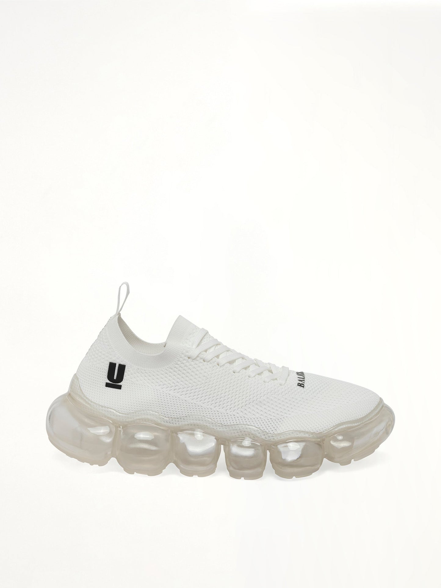 Image of Sneakers. Product name - UC x Grounds Sneaker in White colour by brand - UNDERCOVER