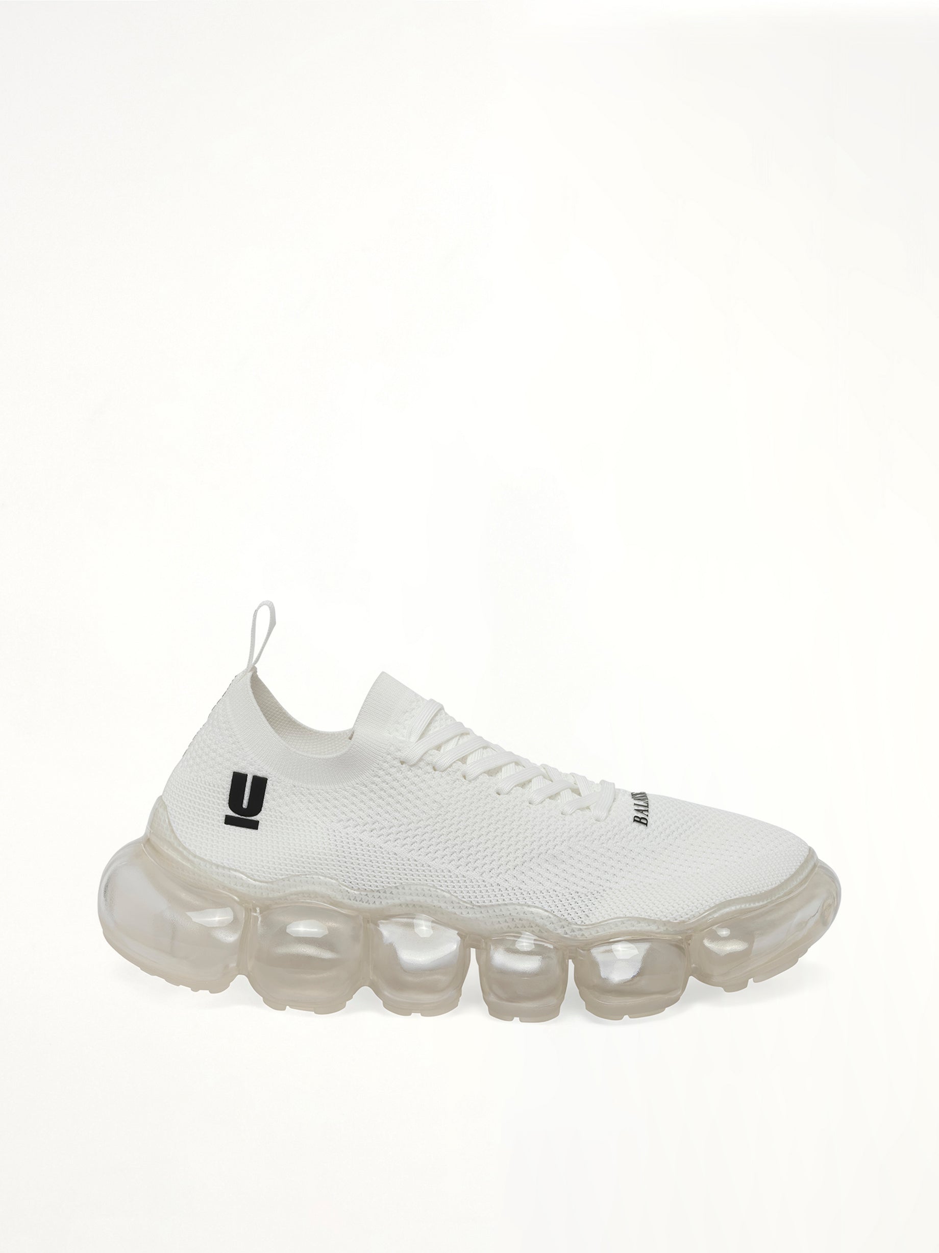 Image of Sneakers. Product name - UC x Grounds Sneaker in White colour by brand - UNDERCOVER