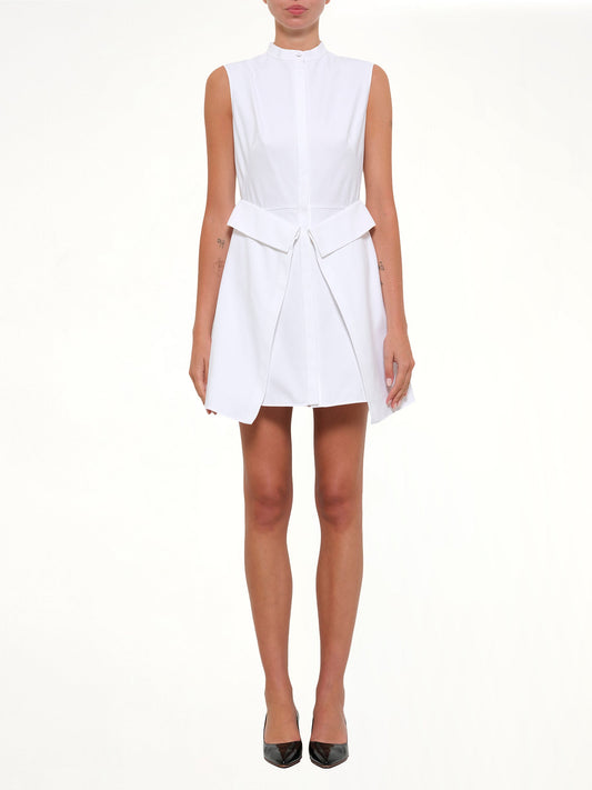 ALEXANDER MCQUEEN Layered Mini Dress (White)