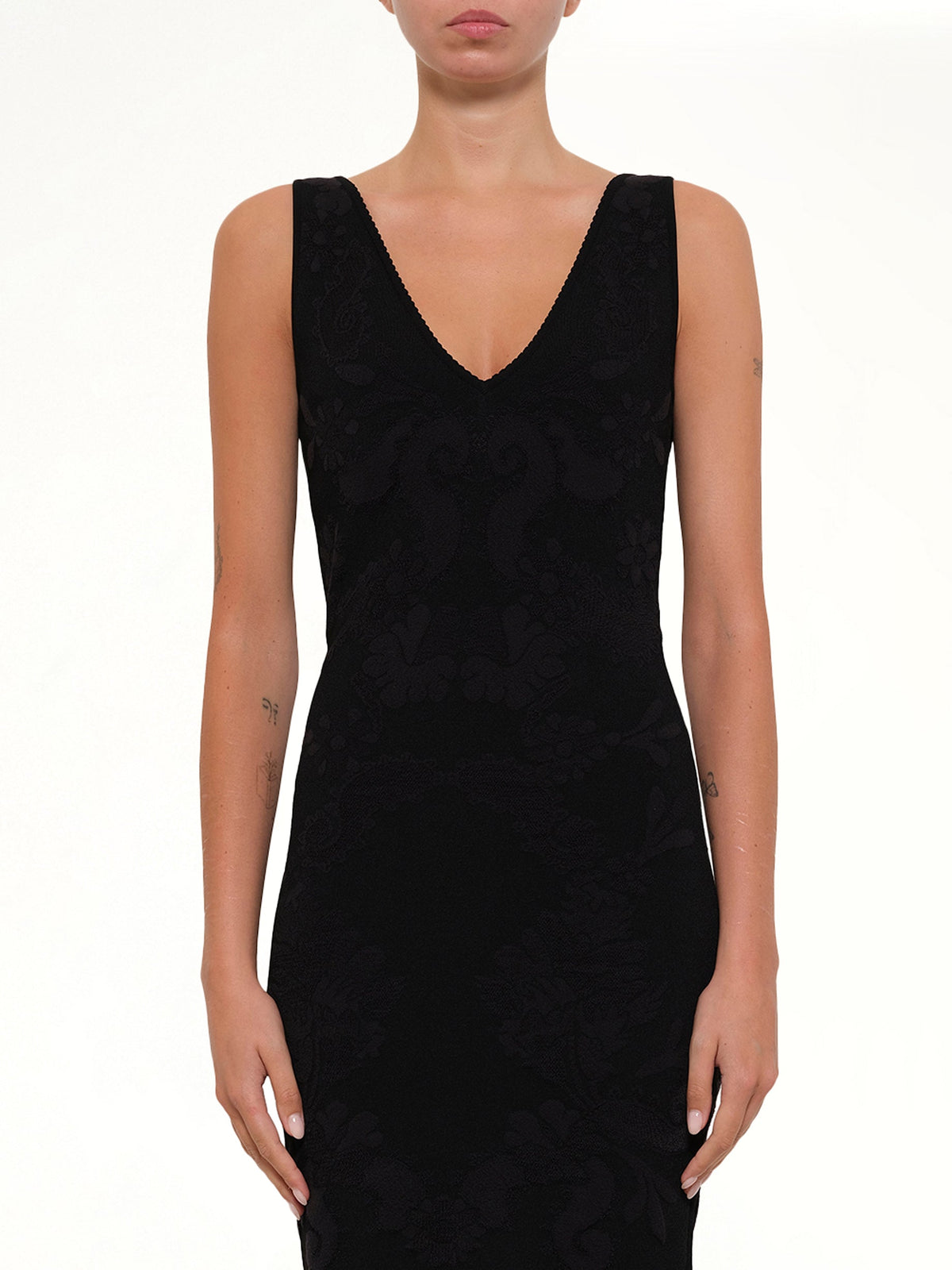 Image of Dresses. Product name - Mini Dress in Black colour by brand - ALEXANDER MCQUEEN