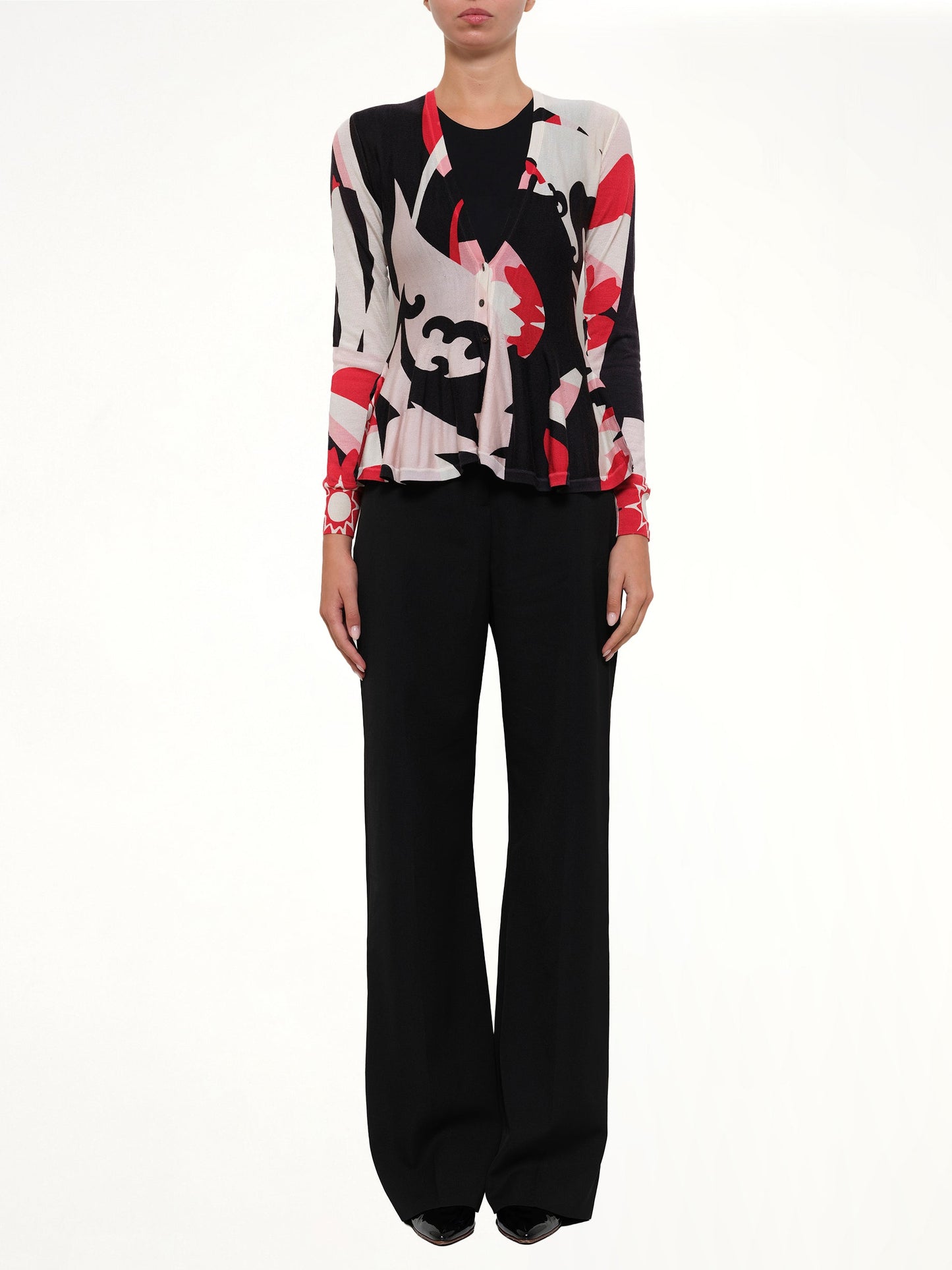 ALEXANDER MCQUEEN Knit Cardigan (Black)