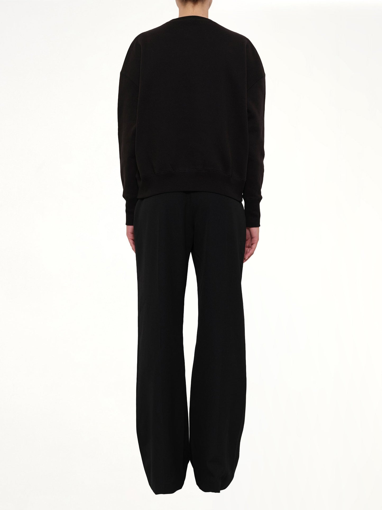 ALEXANDER MCQUEEN Embroidered Sweatshirt (Black)