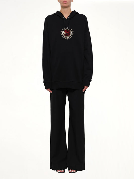 GIVENCHY Sacred Apple Hoodie (Black)