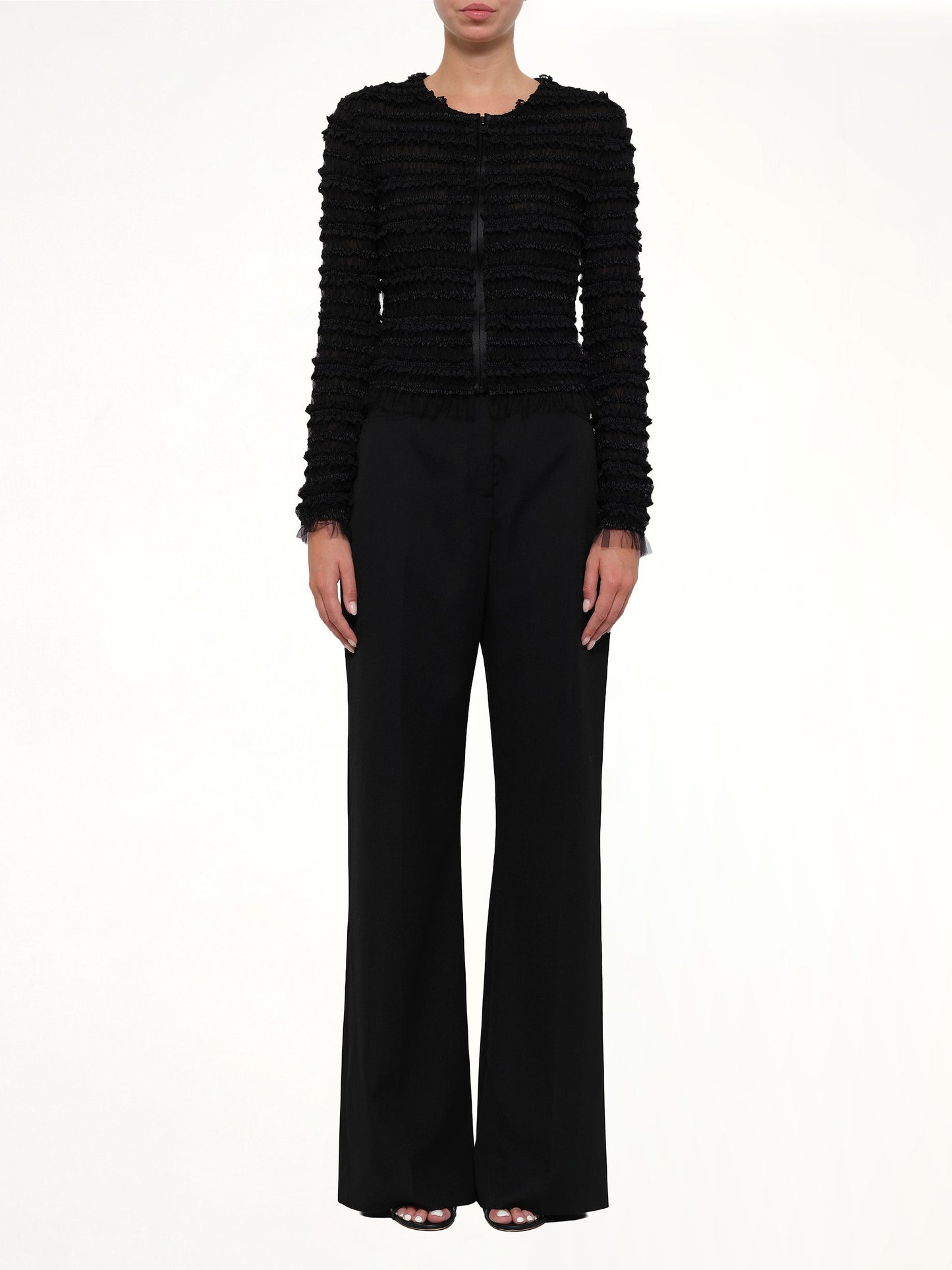 GIVENCHY Silk Jacket (Black)