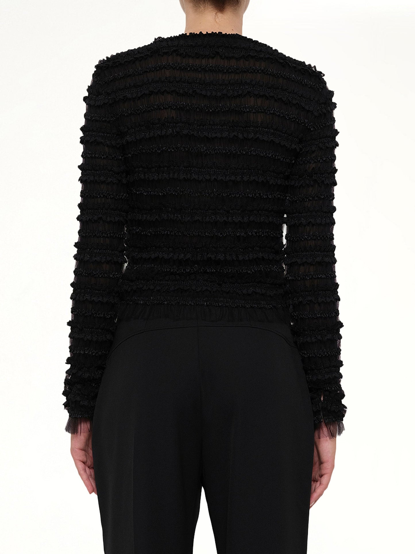 GIVENCHY Silk Jacket (Black)