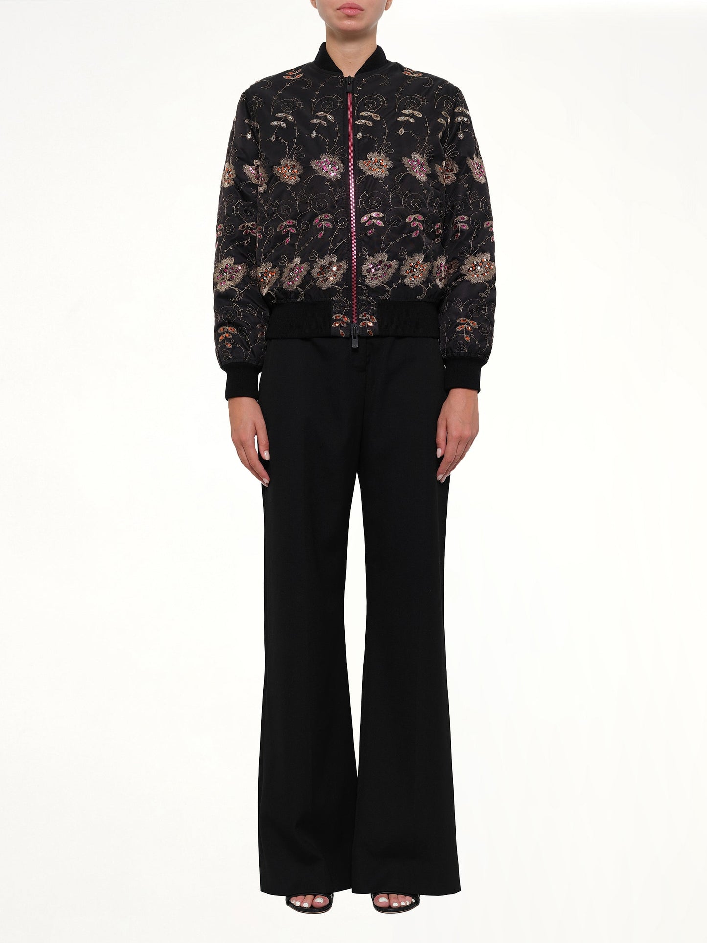 GIVENCHY Podium Bomber Jacket (Black)