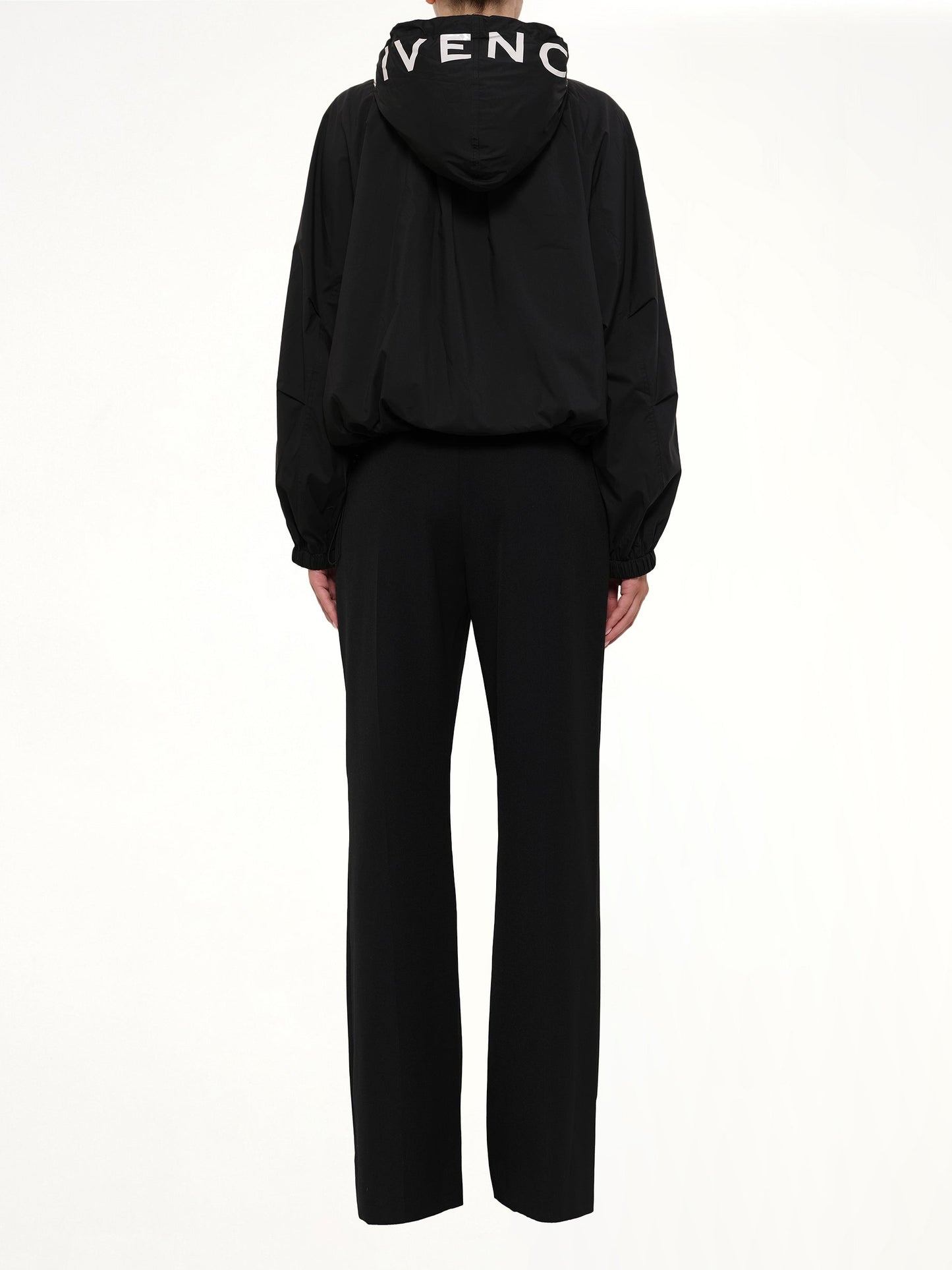 GIVENCHY Hood Windbreaker (Black)