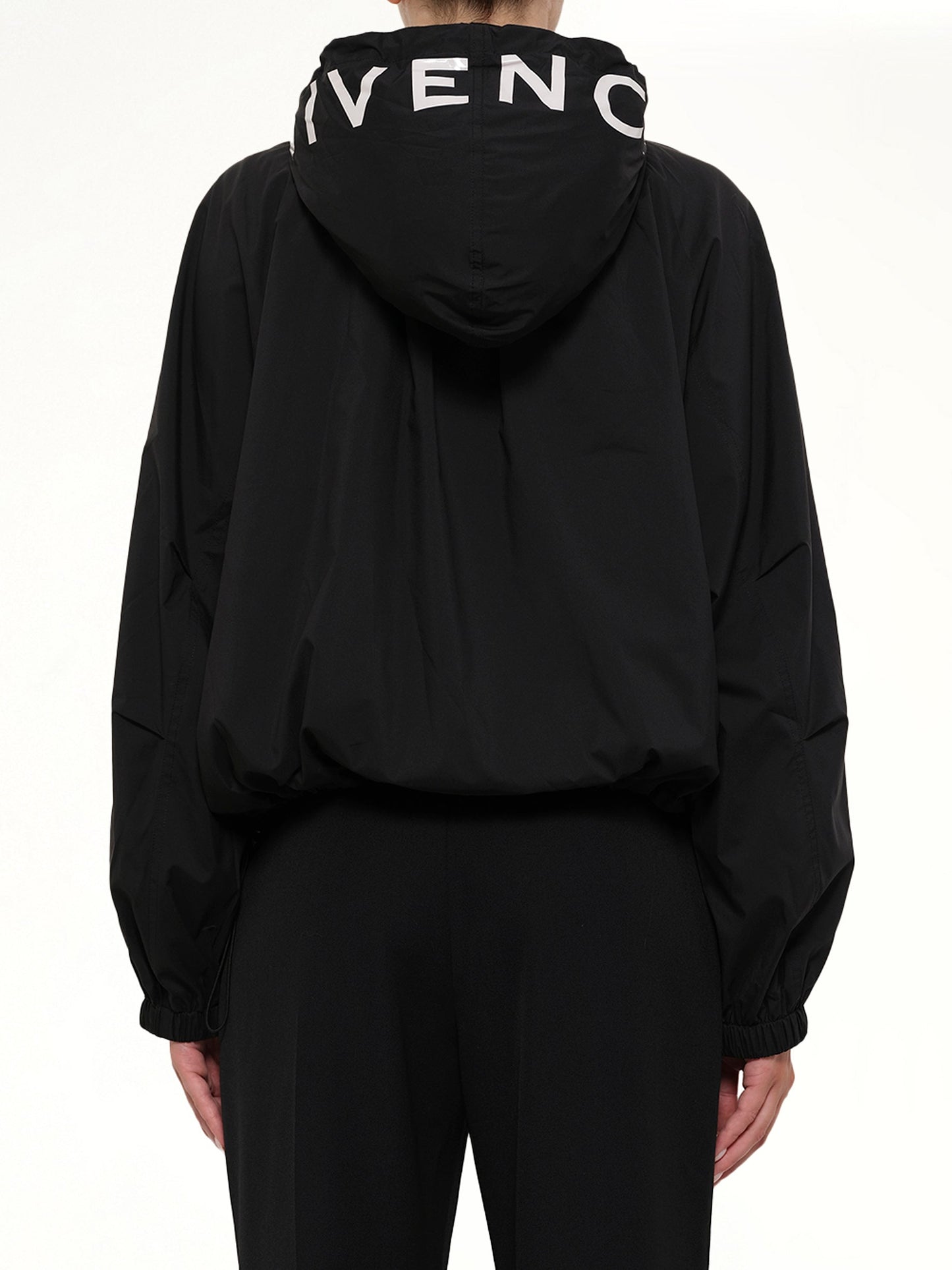 GIVENCHY Hood Windbreaker (Black)