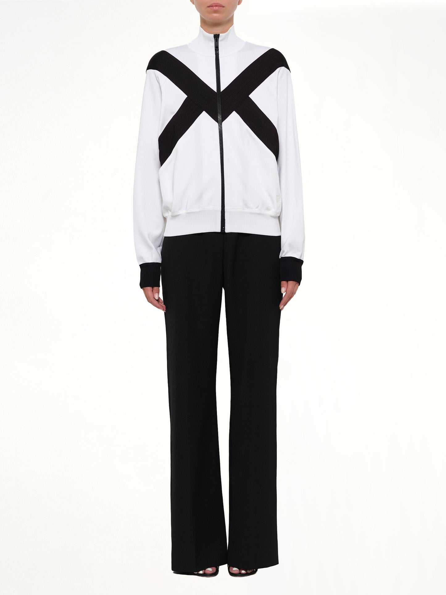 GIVENCHY Turtle Neck Multi Sweater (Black)