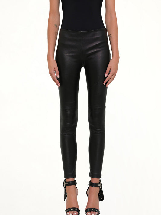 Image of a model wearing Pants. Productname: Givenchy Legging in Black colour by brand - GIVENCHY