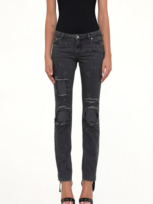 Image of a model wearing Pants. Productname: Givenchy Trousers 16X5511611 020 in Grey colour by brand - GIVENCHY