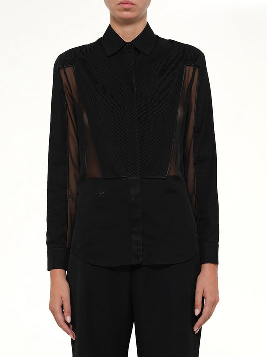 Image of Shirts. Productname: Givenchy Shirt 13A6037322 in Black colour by brand - GIVENCHY