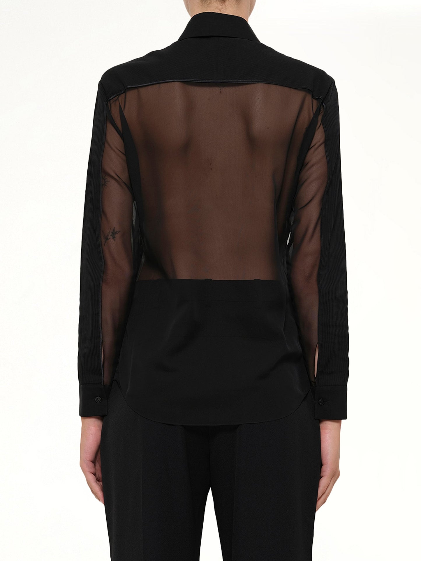 GIVENCHY Mesh Shirt (Black)
