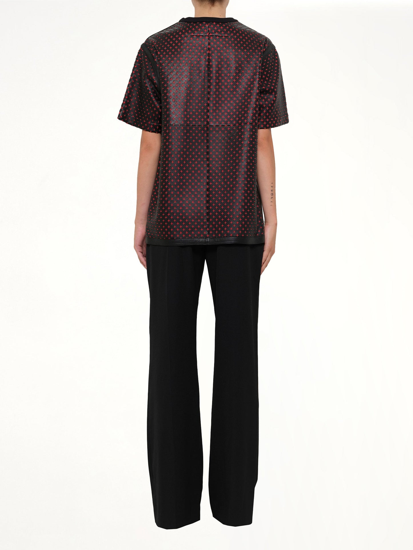 GIVENCHY Leather Top (Black)