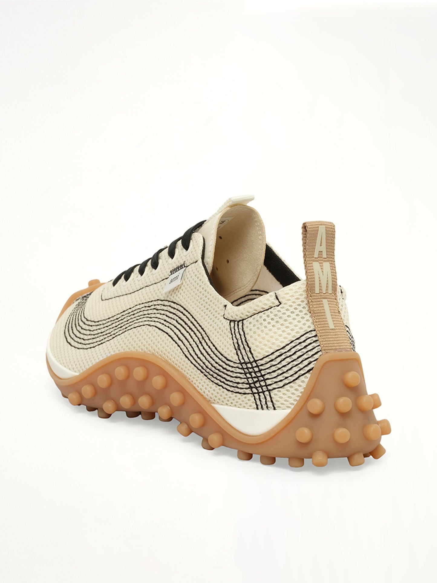 AMI PARIS Mirage Sneakers (White)