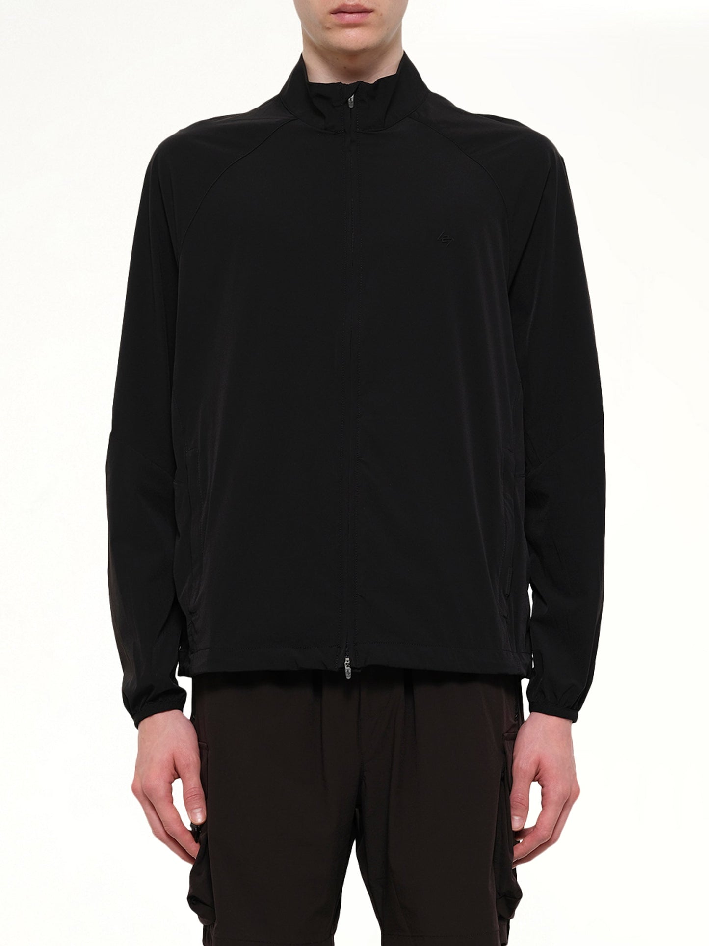 Image of Coats & Jackets. Product name - 247 DNA Track Jacket in Black colour by brand - REPRESENT