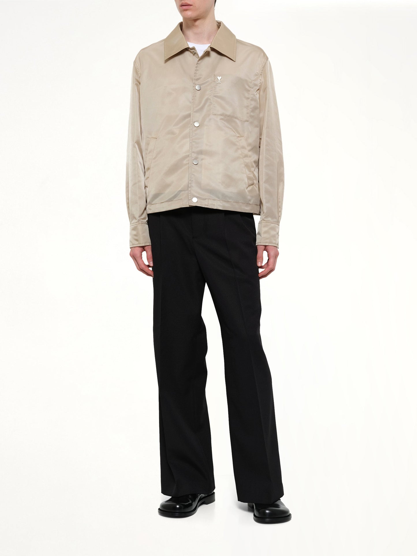 PARIS Ami De Coeur Coach Jacket (Beige)
