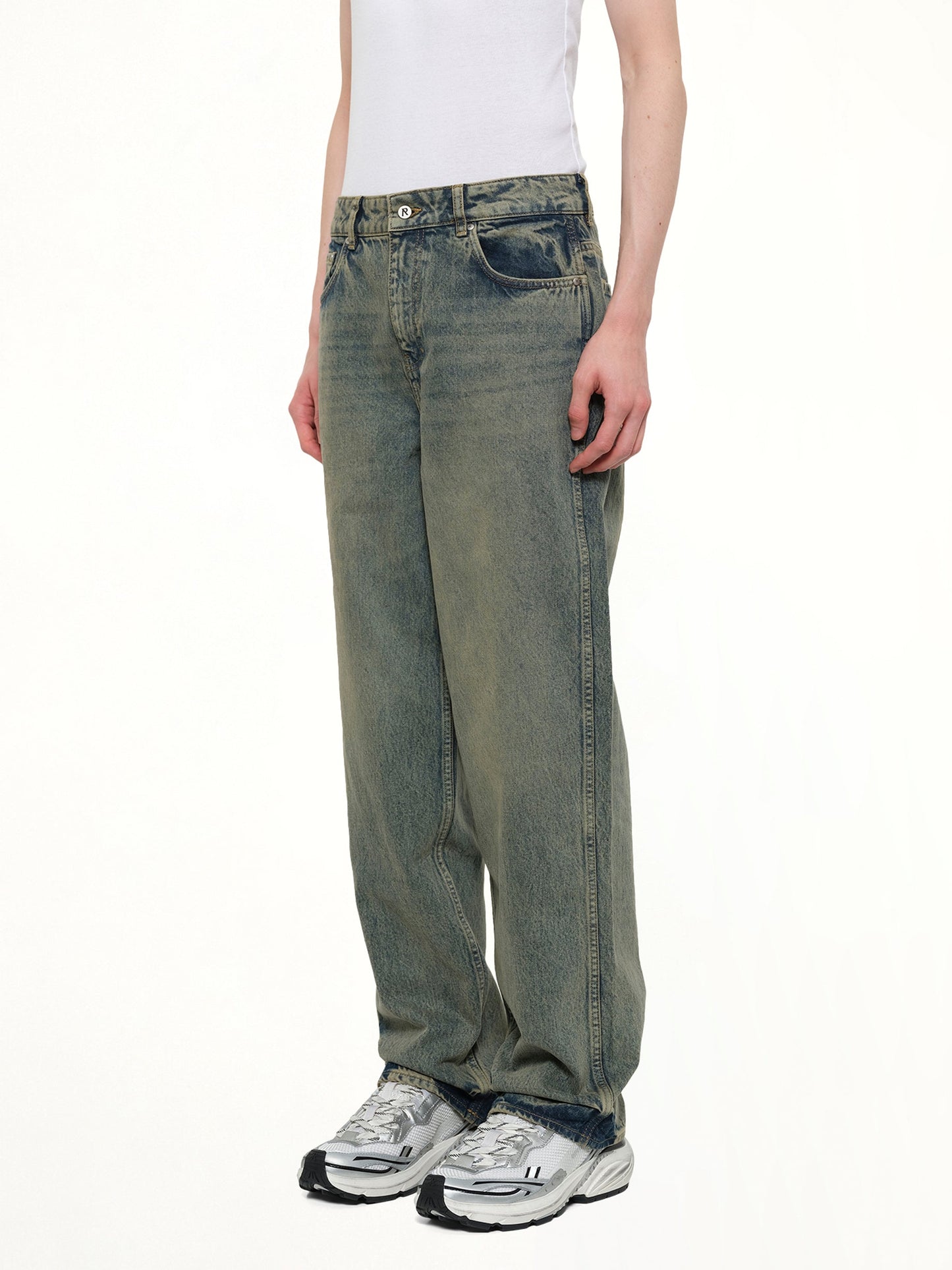 REPRESENT R3 Baggy Denim Pants (Blue)