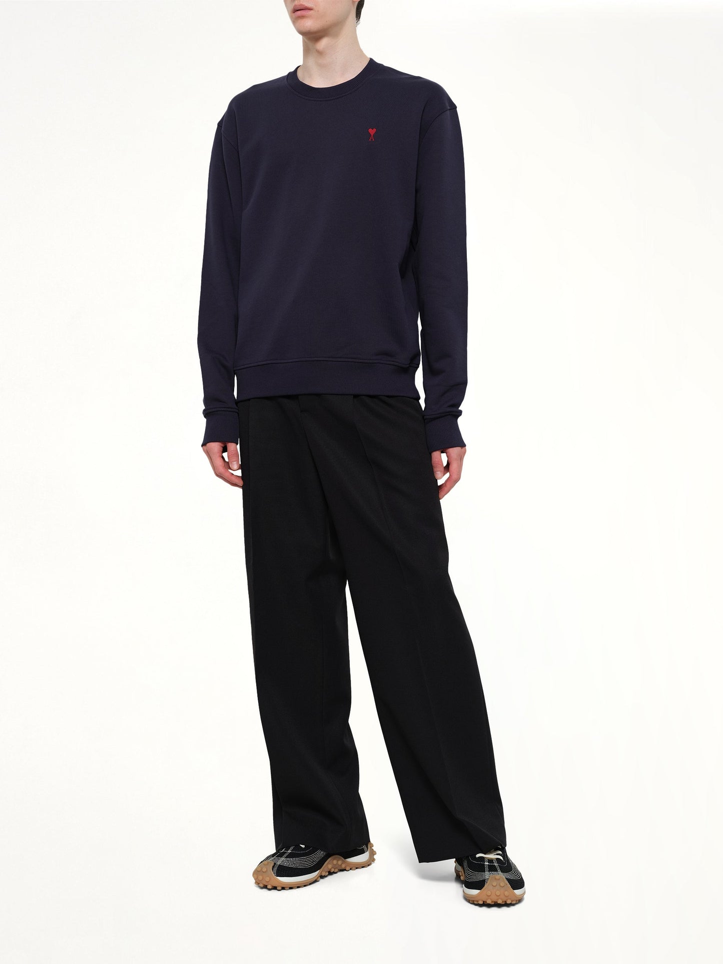 PARIS Red Ami De Coeur Sweatshirt (Navy)