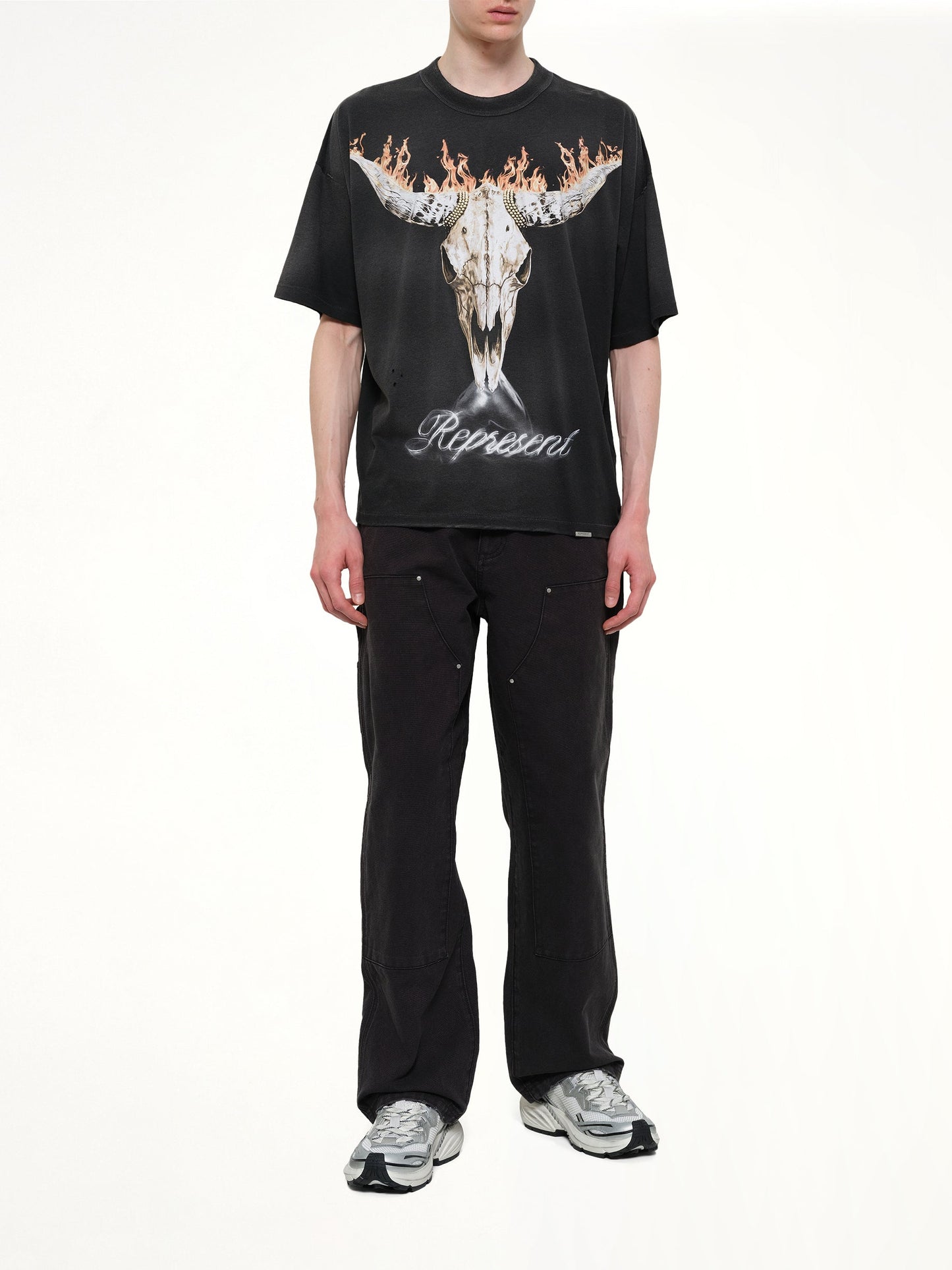 REPRESENT British Cowboys T-Shirt (Black)