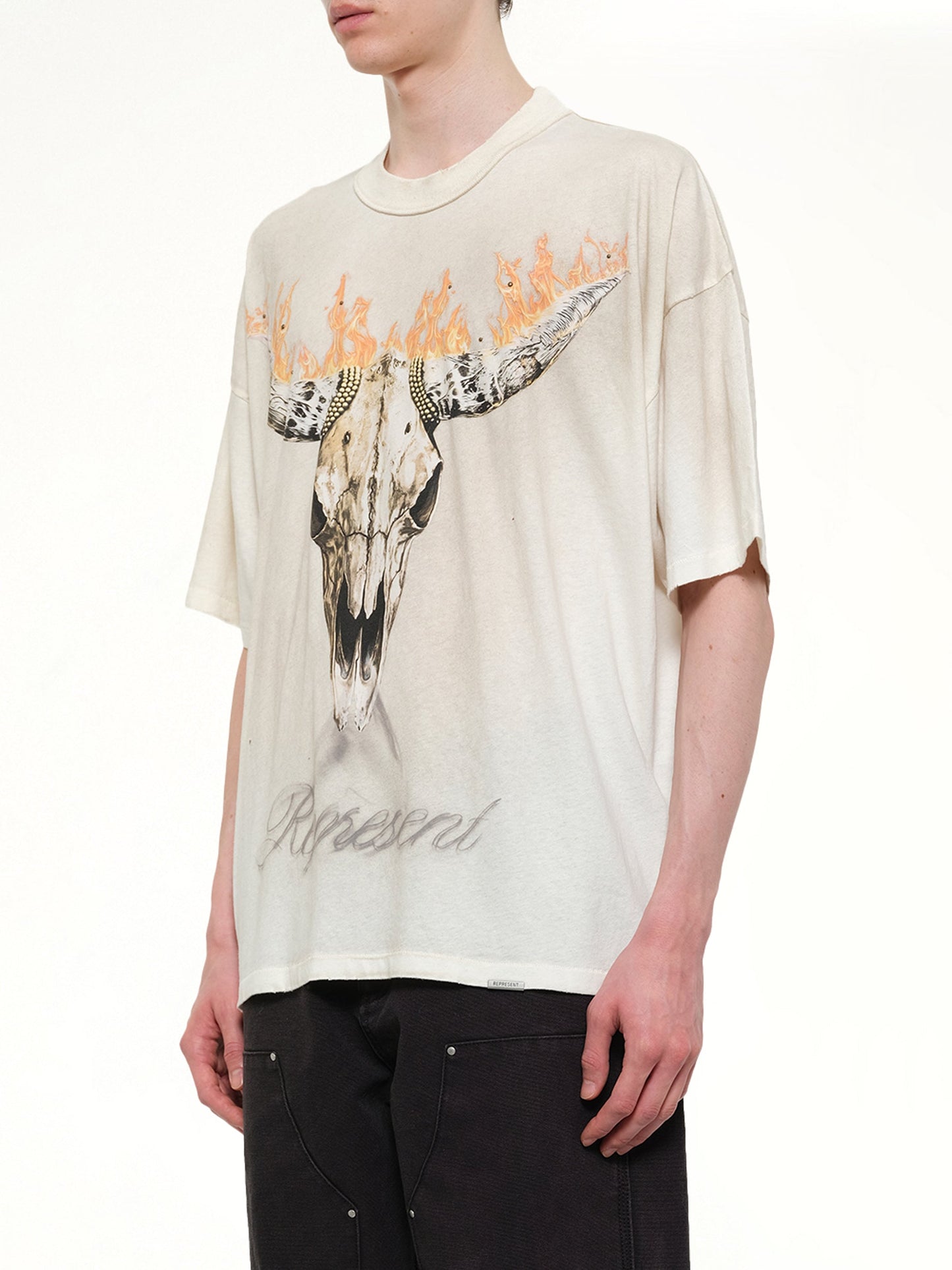REPRESENT British Cowboys T-Shirt (White)