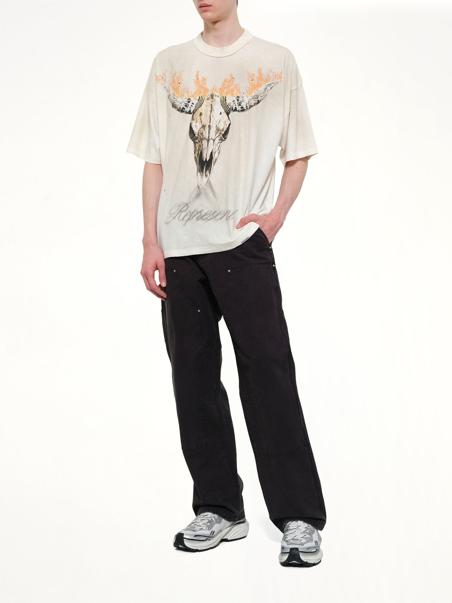 REPRESENT British Cowboys T-Shirt (White)