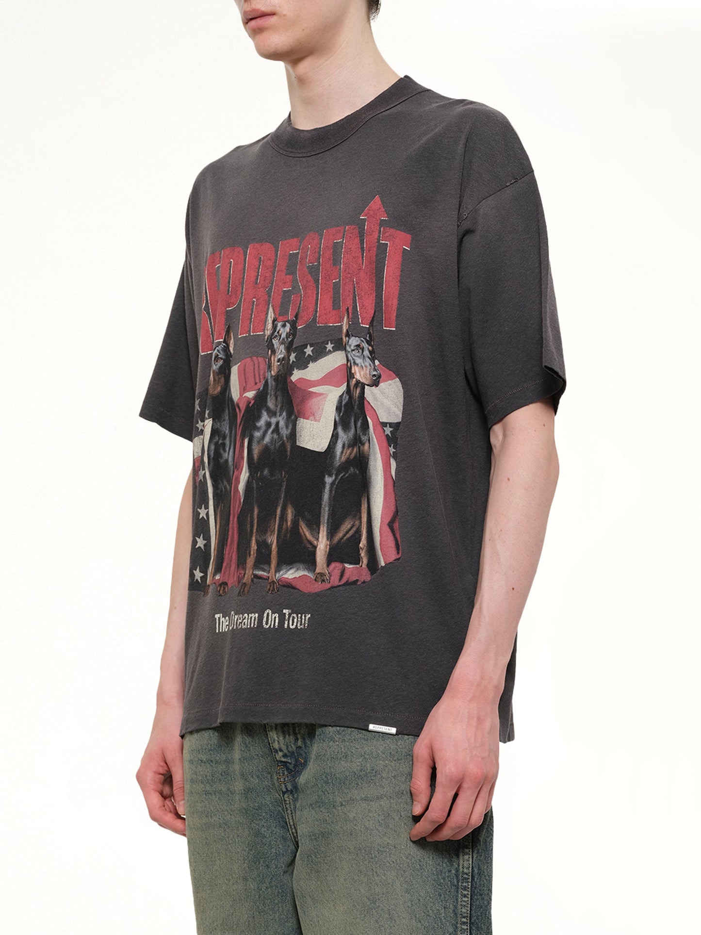 REPRESENT Dream On Tour T-Shirt (Grey)