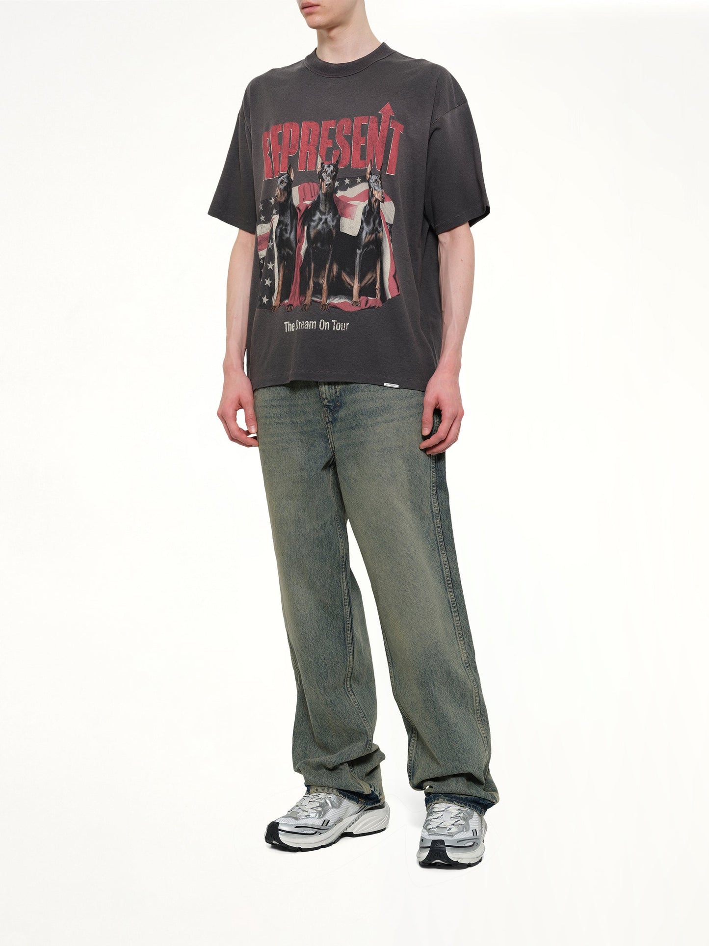 REPRESENT Dream On Tour T-Shirt (Grey)