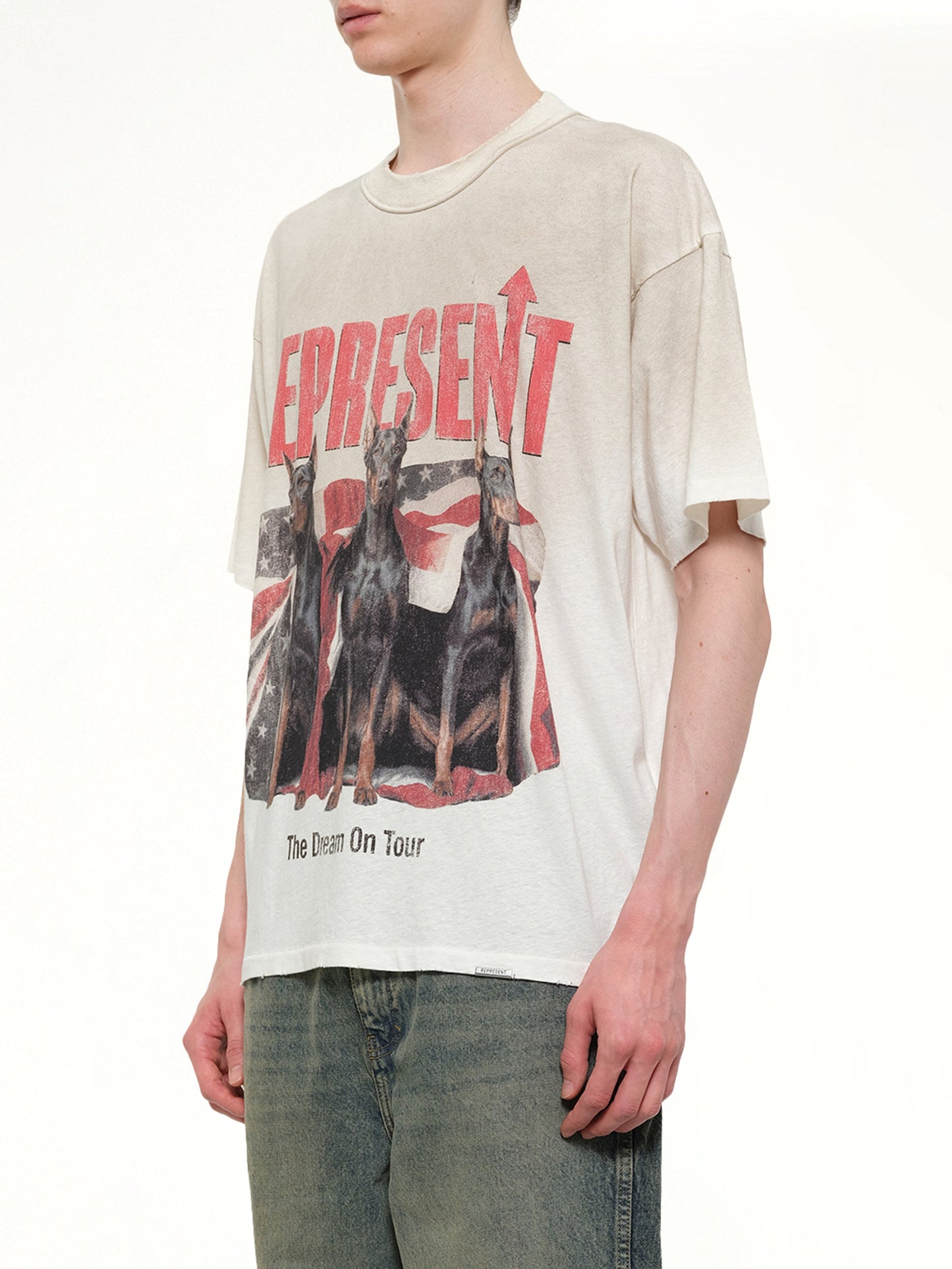 REPRESENT Dream On Tour T-Shirt (White)