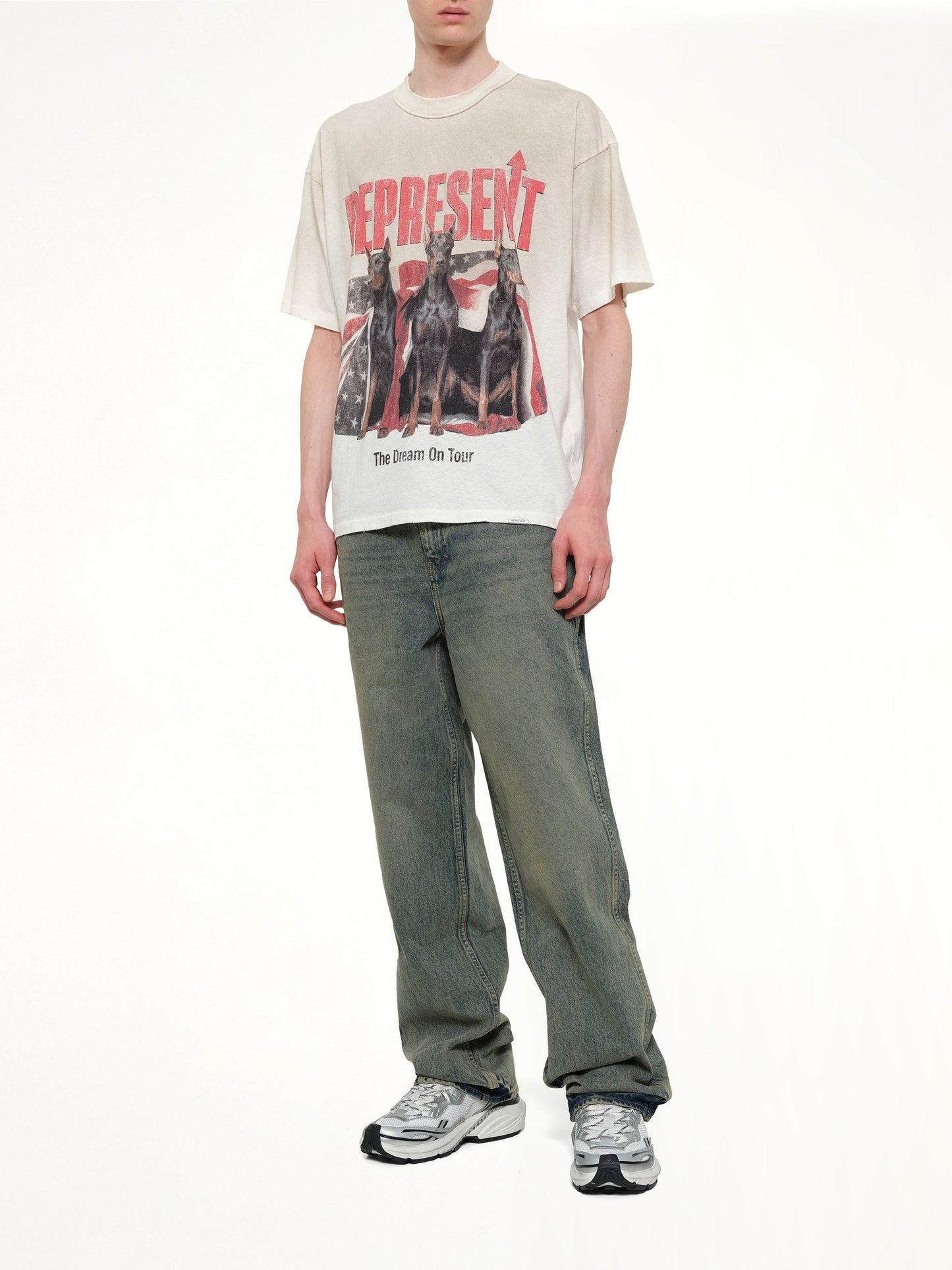 REPRESENT Dream On Tour T-Shirt (White)