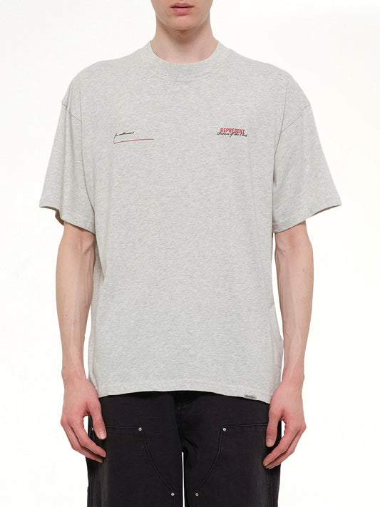 Image of T-Shirts. Product name - Patron of The Club T-Shirt in White colour by brand - REPRESENT
