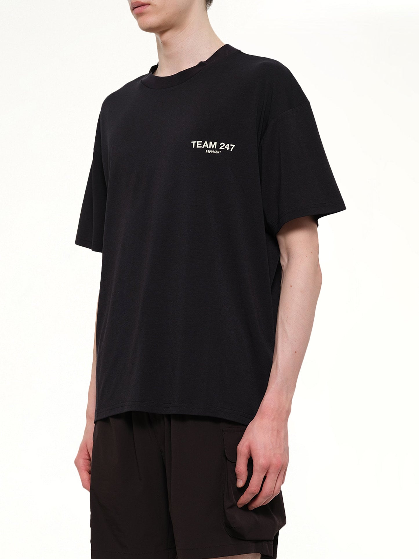 REPRESENT Team 247 Oversized T-Shirt (Black)