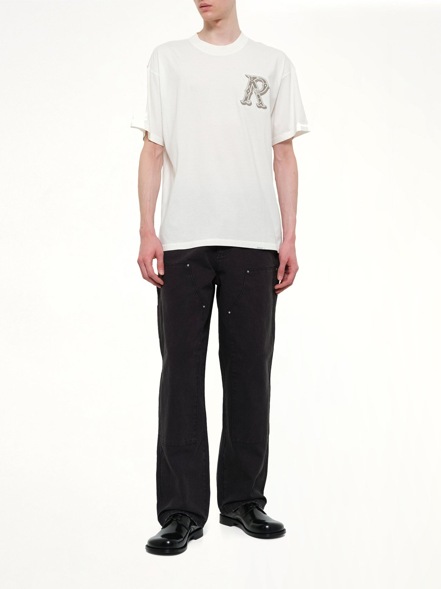 REPRESENT Western Initial T-Shirt (White)