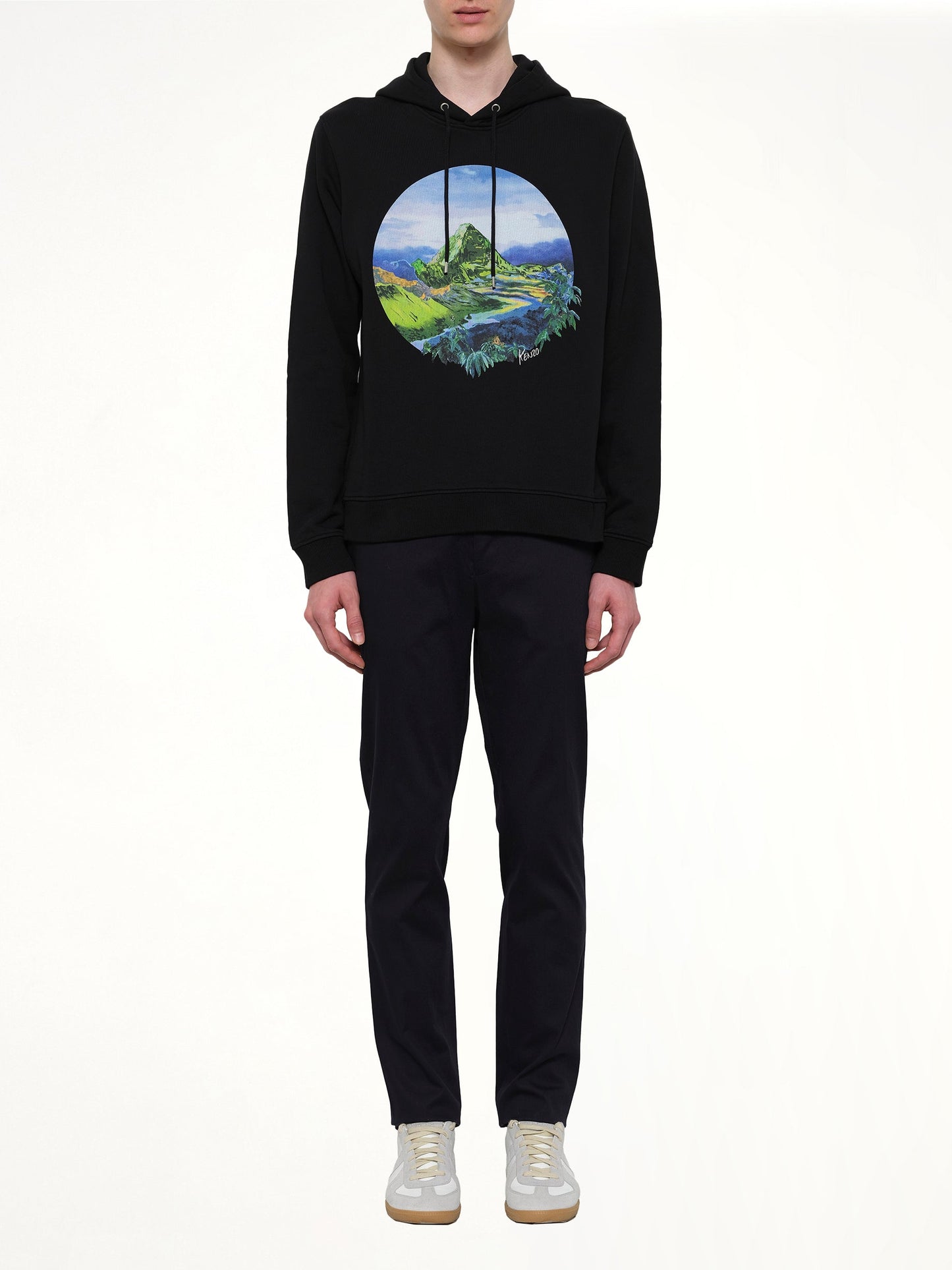 KENZO Landscape Hoodie (Black)