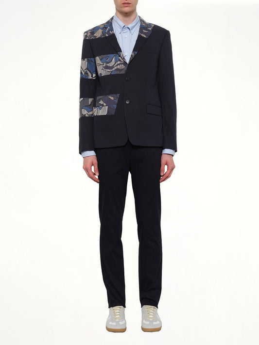 KENZO Constructed Suit Jacket (Navy)