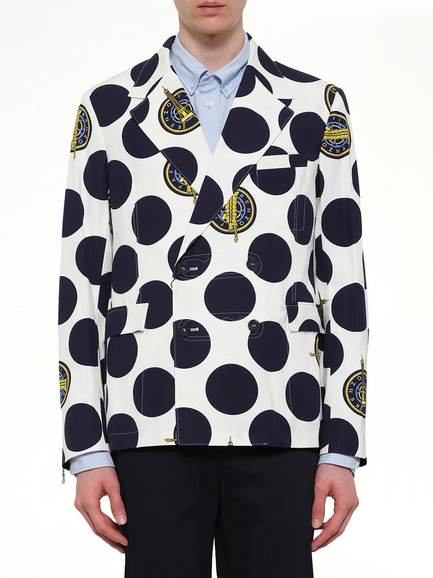 Image of Coats & Jackets. Product name - Jacket in White colour by brand - KENZO