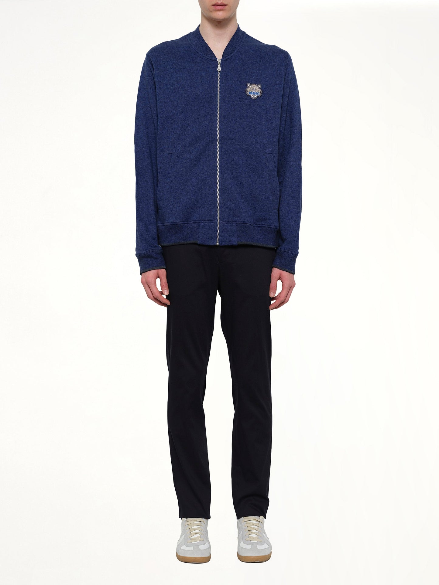 KENZO Tiger Zip Cardigan (Navy)
