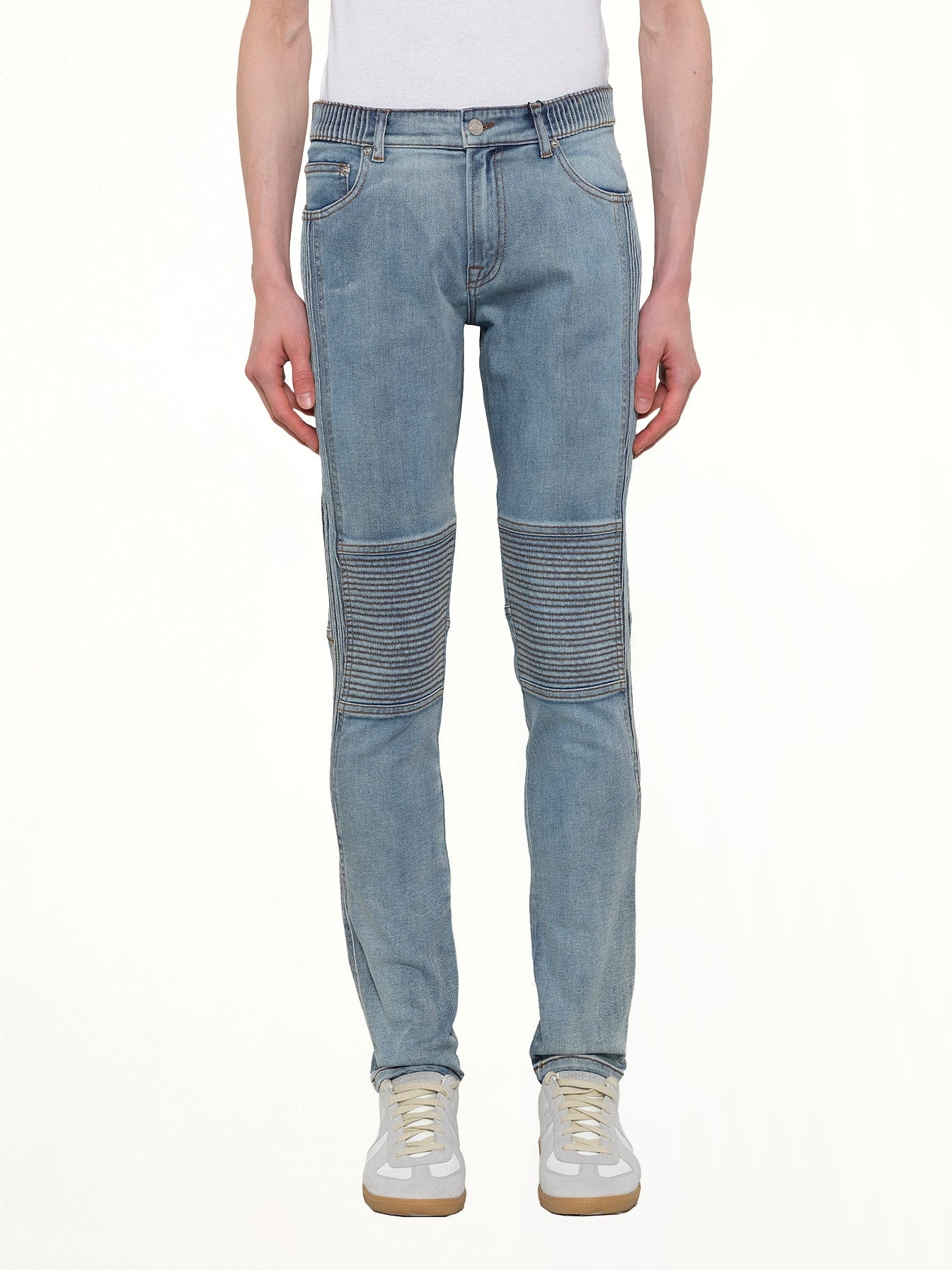 Image of Jeans. Product name - Slim Jeans in Blue colour by brand - KENZO