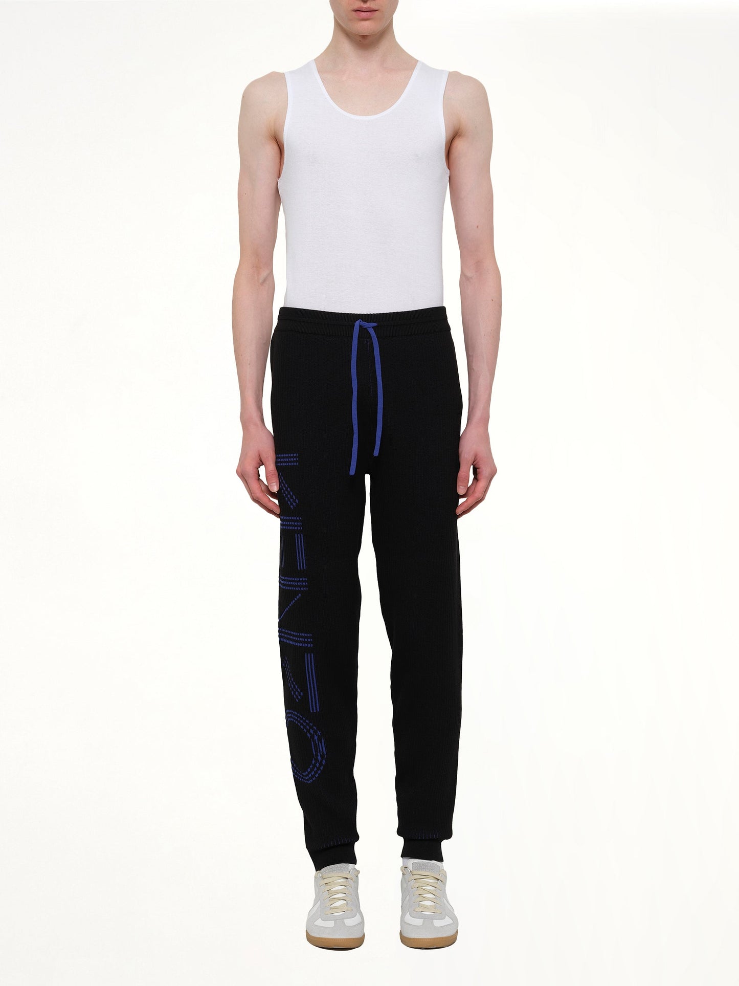 KENZO Knitted Track Pants (Black)