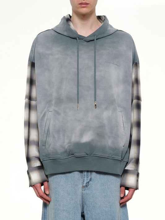 Image of a model wearing Outerwear. Product name - 2 in Grey colour by brand - FENG CHEN WANG