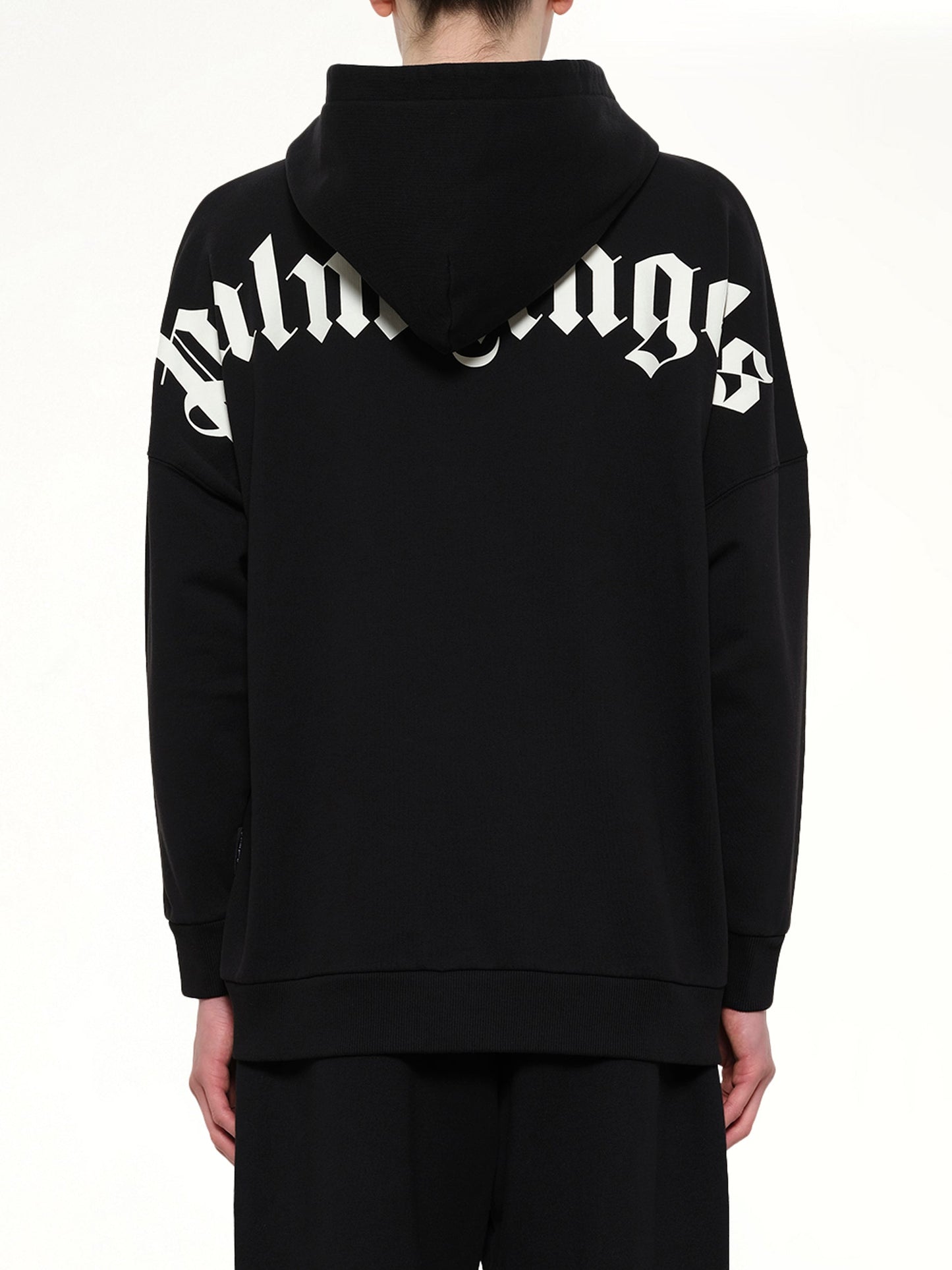 PALM ANGELS Classic Logo Over Hoodie (Black)