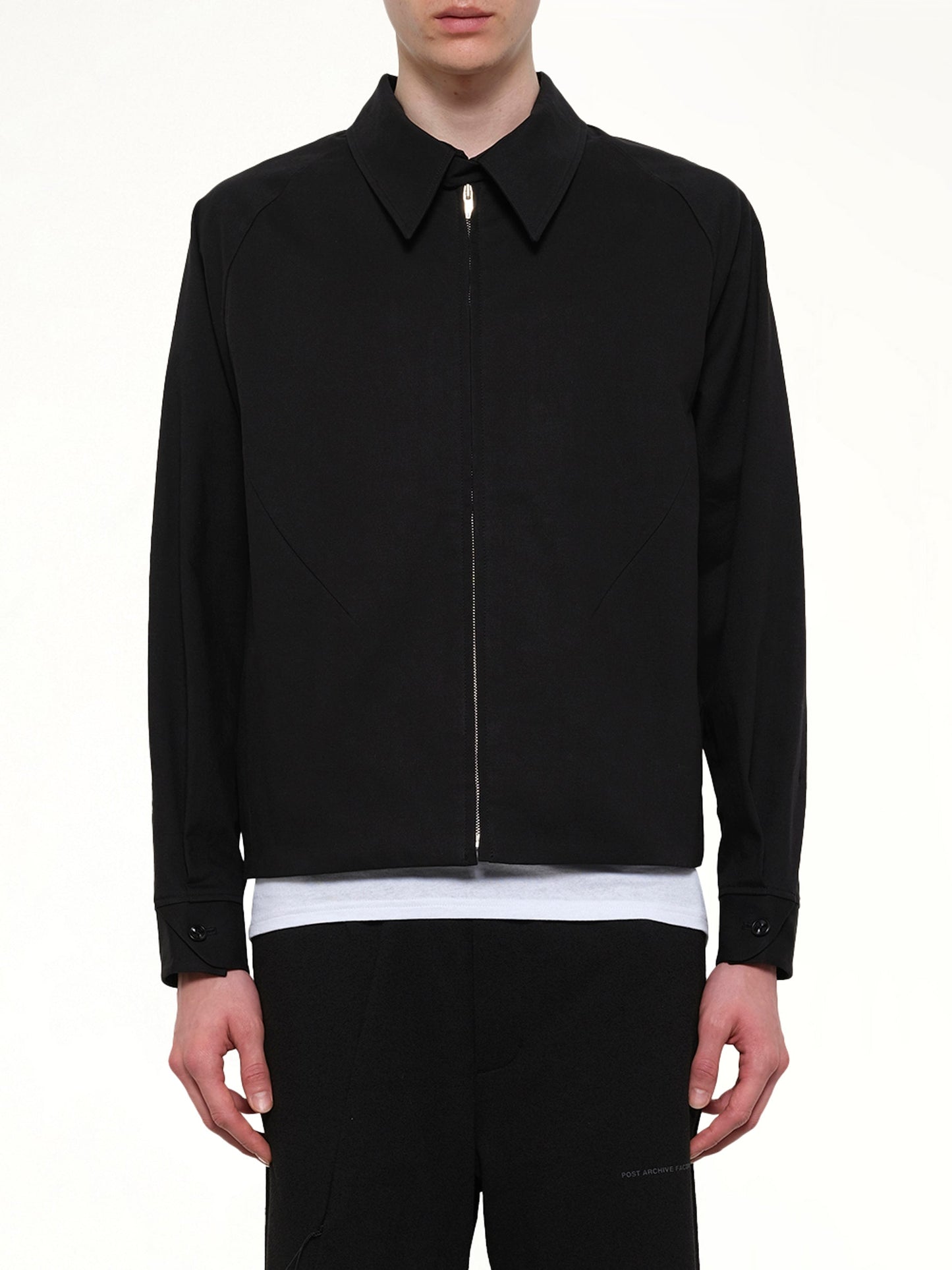 Image of Coats & Jackets. Product name - A Jacket (Archive) in Black colour by brand - POST ARCHIVE FACTION