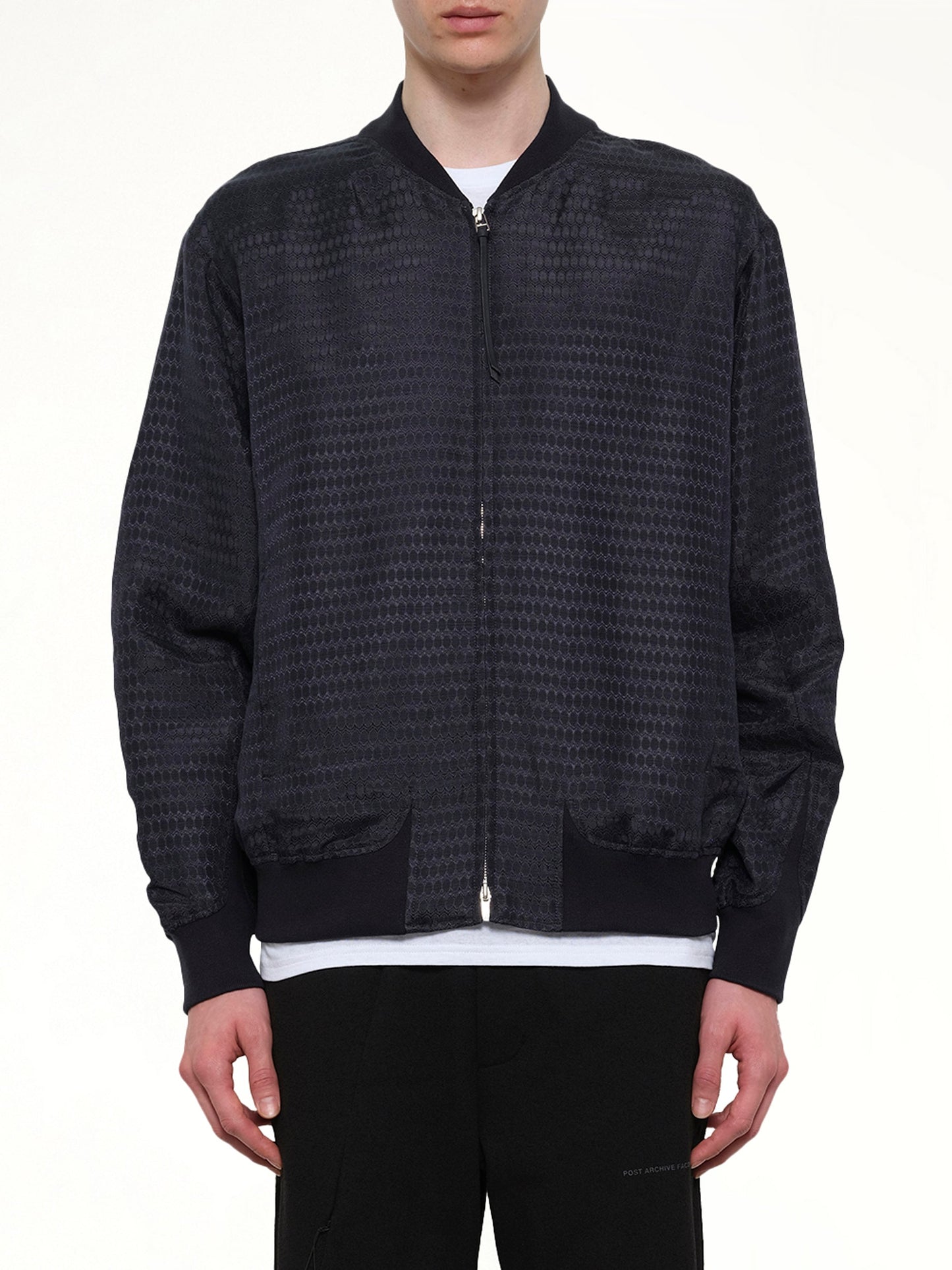 Image of Coats & Jackets. Product name - Blouson (Archive) in Navy colour by brand - POST ARCHIVE FACTION