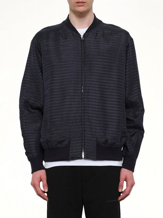 Image of Coats & Jackets. Product name - Blouson (Archive) in Navy colour by brand - POST ARCHIVE FACTION