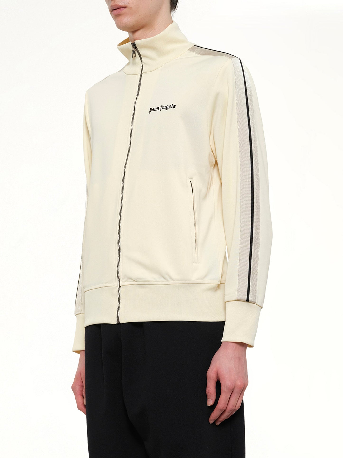 PALM ANGELS Classic Logo Track Top (White)